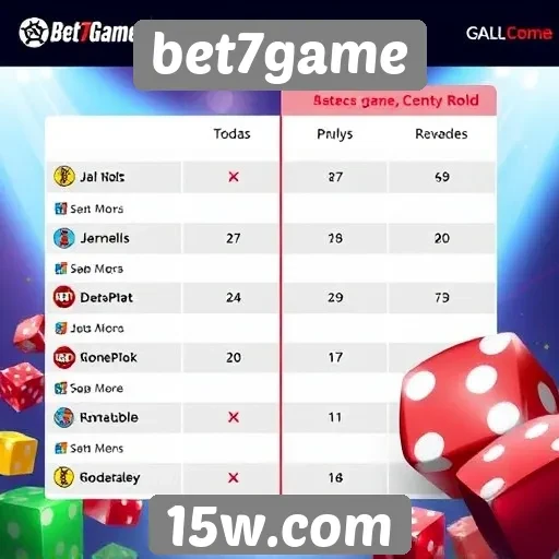 Comparativo entre jogos populares no bet7game